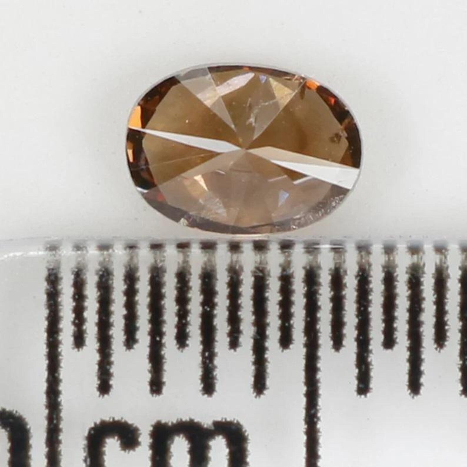 0.26 CT Natural Loose Oval Shape Diamond Brown Color Oval Cut Diamond 4.60 MM Natural Loose Brown Color Oval Brilliant Cut Diamond NQ1084