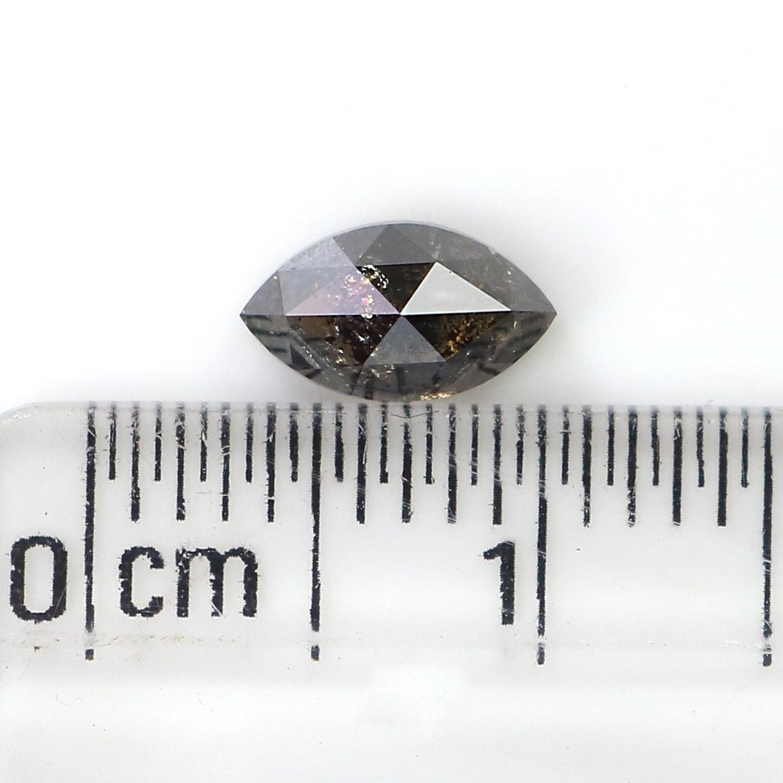 0.72 CT Natural Loose Marquise Shape Diamond Grey Brown Color Marquise Diamond 7.05 MM Natural Loose Marquise Cut Rose Cut Diamond QN9432