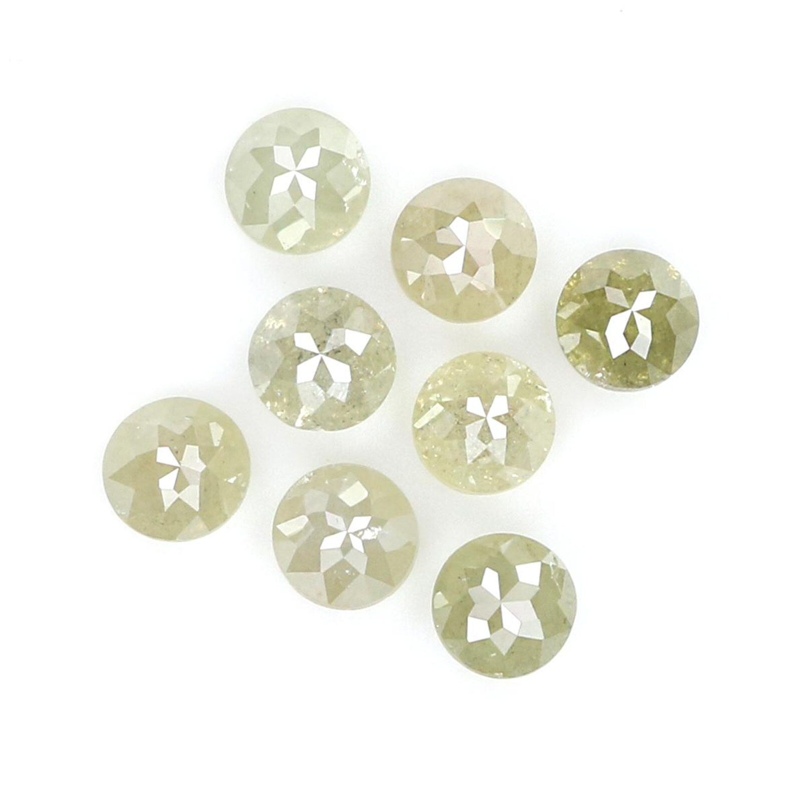 1.58 CT Natural Loose Round Shape Diamond Grey Color Round Diamond 3.20 MM Natural Loose Diamond Grey Color Round Rose Cut Diamond NQ7774