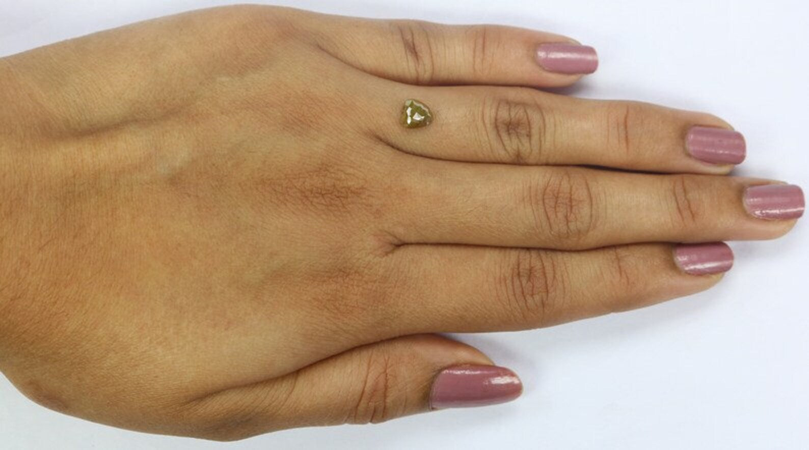 0.95 CT Natural Loose Heart Shape Diamond Yellow Color Heart Cut Diamond 6.10 MM Natural Loose Diamond Heart Shape Rose Cut Diamond NQ2218