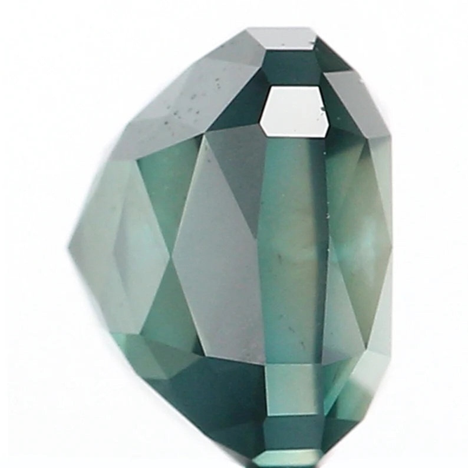 0.87 Ct Natural Loose Cushion Shape Diamond Blue Color Cushion Cut Diamond 5.00 MM Natural Loose Diamond Cushion Rose Cut Diamond QN9848