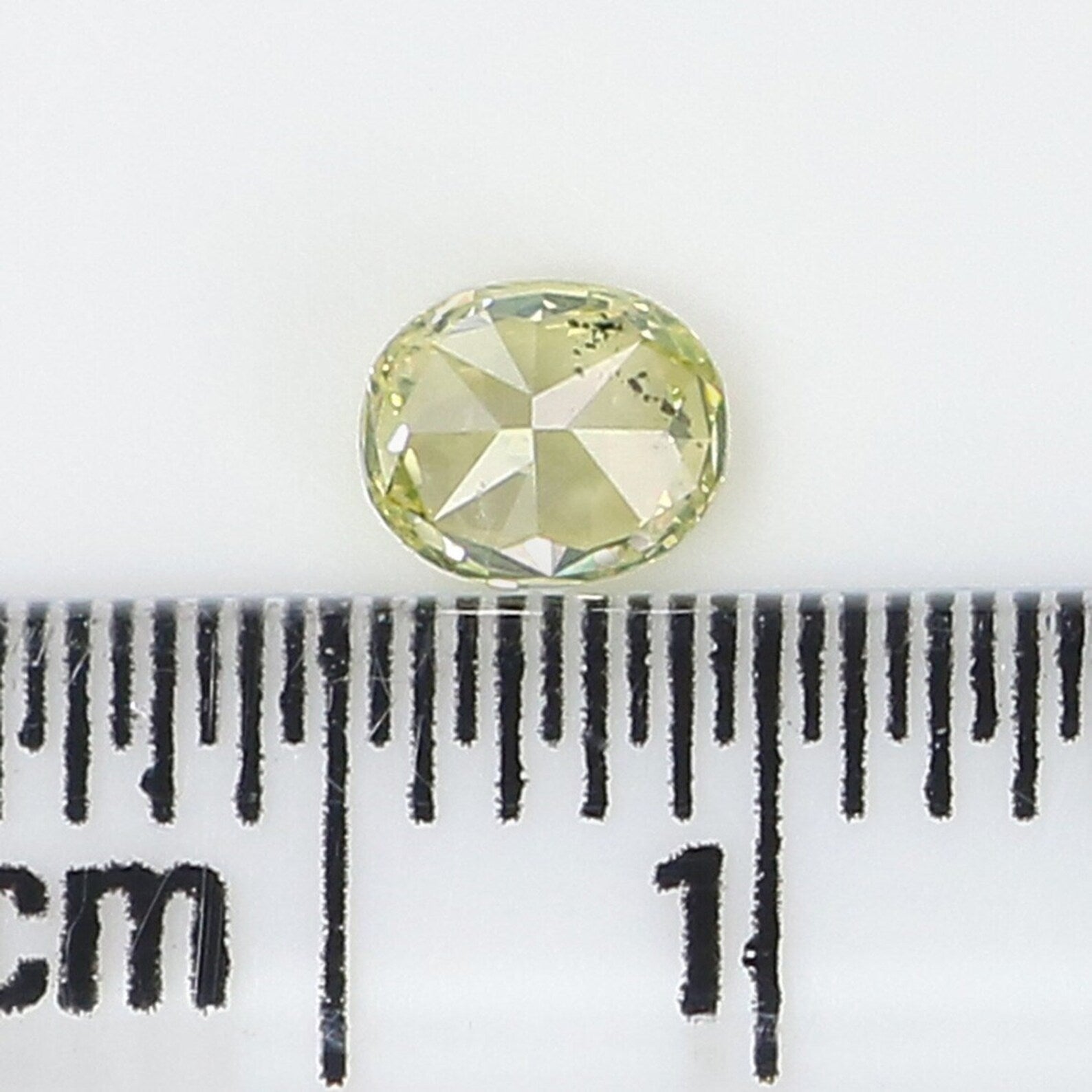 0.26 CT Natural Loose Oval Shape Diamond Greenish Yellow Color Oval Diamond 4.30 MM Natural Loose Diamond Oval Brilliant Cut Diamond NQ9808
