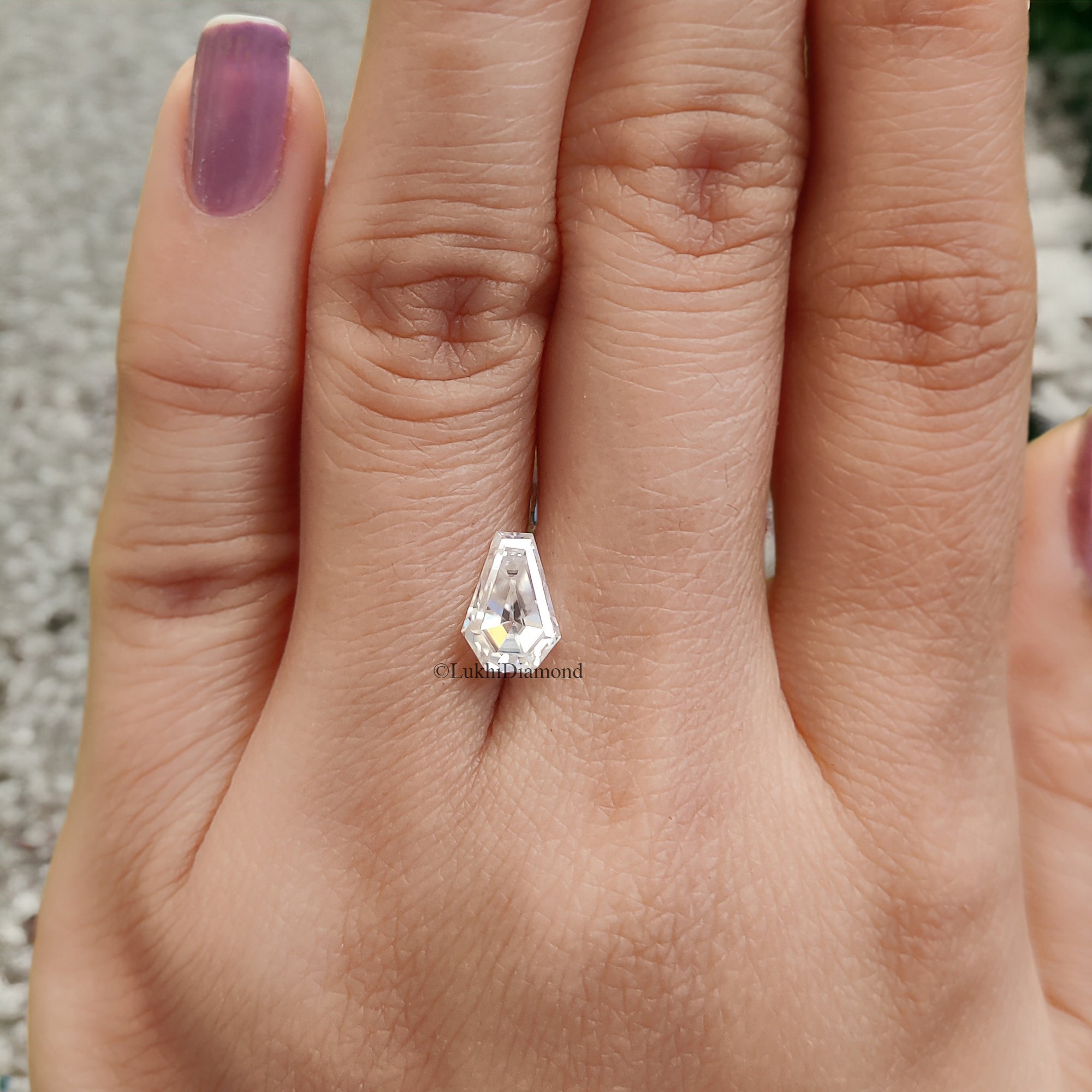 Coffin Brilliant Cut Loose White Moissanite Stone 8,10,12,14 MM Vintage Antique Handcrafted Eye Clean Moissanite Engagement Gift Ring Q143