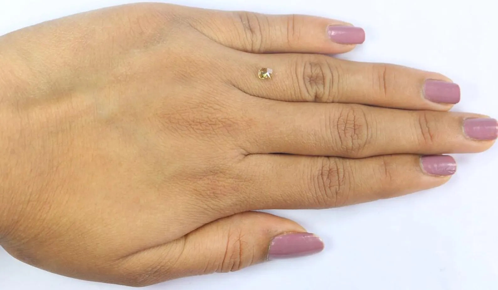 0.34 CT Natural Loose Cushion Shape Diamond Orange Color Cushion Diamond 4.00 MM Natural Yellow Color Cushion Brilliant Cut Diamond NQ9805