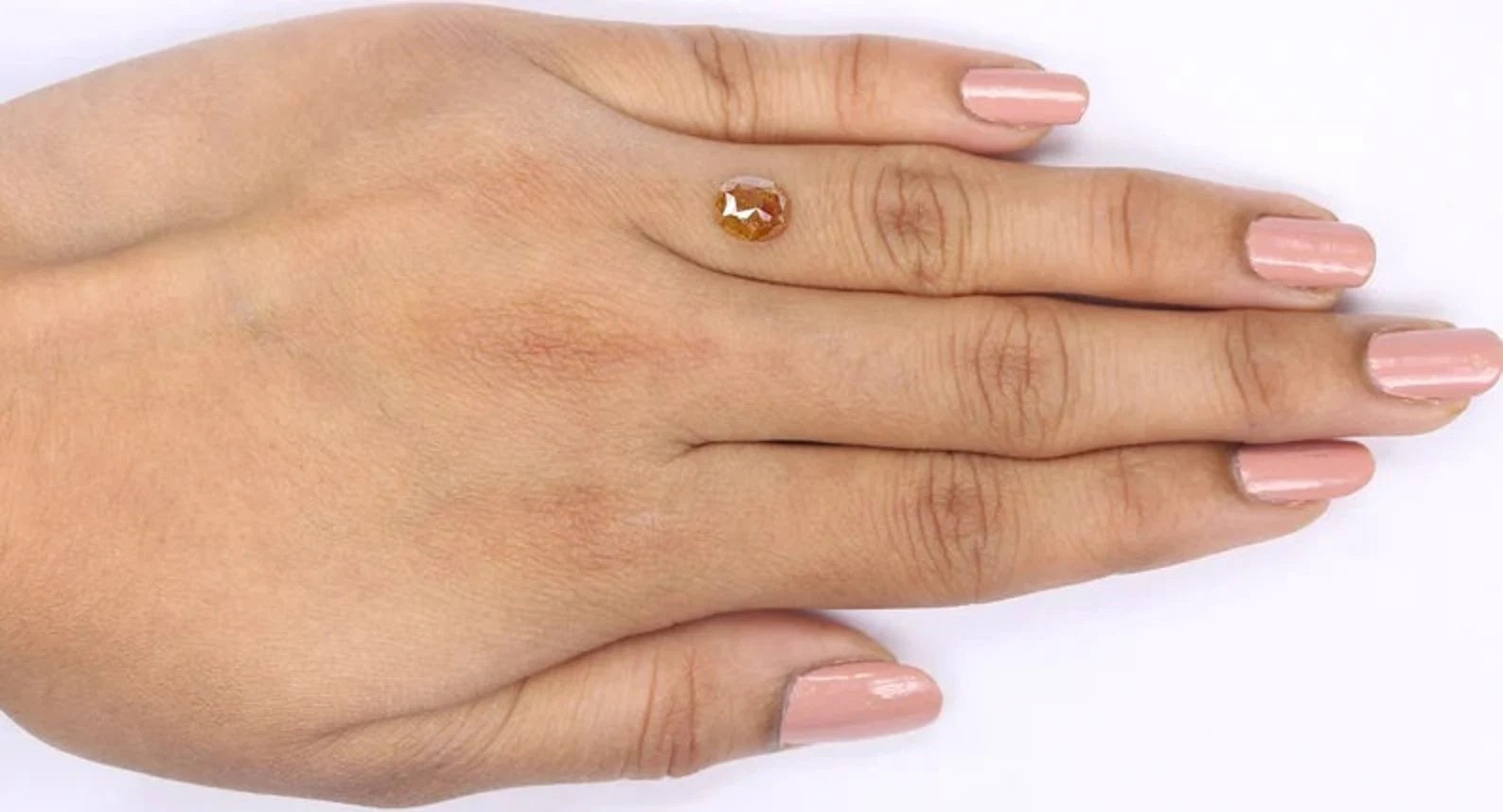 1.49 Ct Natural Loose Oval Shape Diamond Brown Color Oval Cut Diamond 7.40 MM Natural Loose Diamond Brown Color Oval Rose Cut Diamond NQ1937