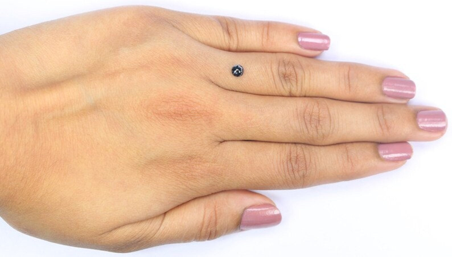 0.37 Ct Natural Loose Round Shape Diamond Black Color Round Diamond 4.00 MM Natural Loose Diamond Black Color Round Rose Cut Diamond NQ8303
