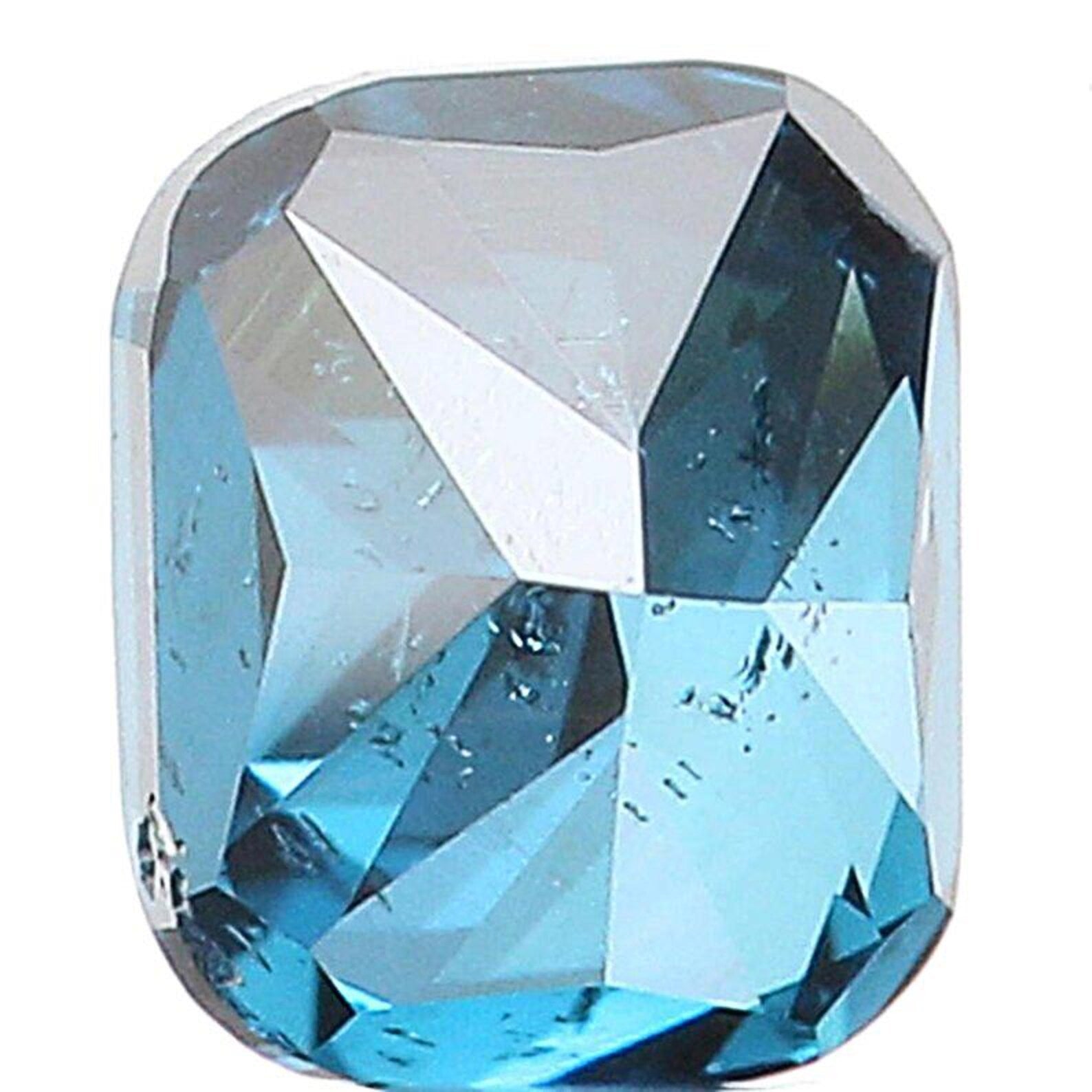 0.16 CT Natural Loose Cushion Shape Diamond Blue Color Cushion Cut Diamond 3.10 MM Natural Blue Color Cushion Brilliant Cut Diamond NQ7532