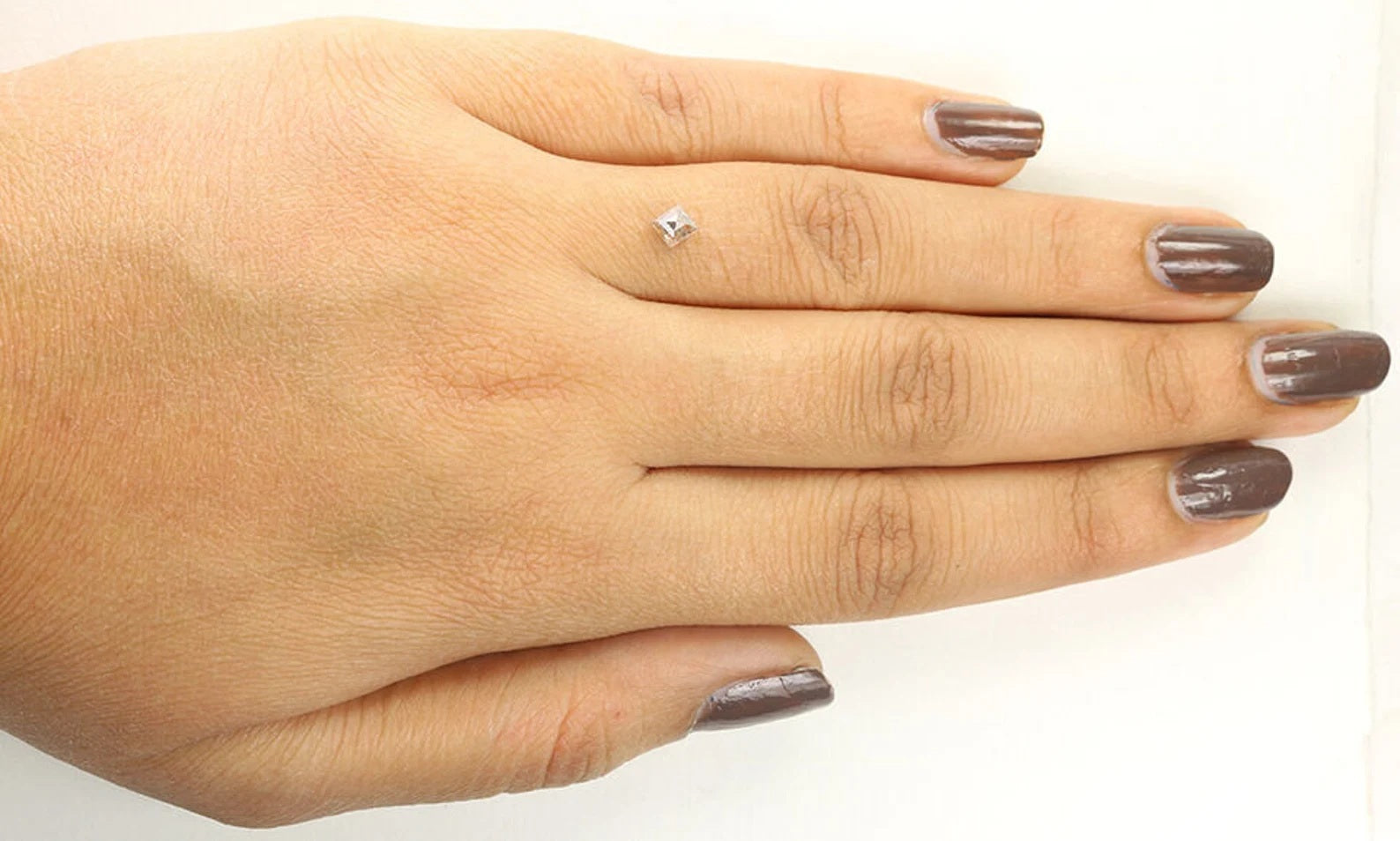 0.32 CT Natural Loose Kite Shape Diamond Grey Brown Color Kite Shape Diamond 5.15 MM Natural Loose Grey Brown Kite Rose Cut Diamond NQ432
