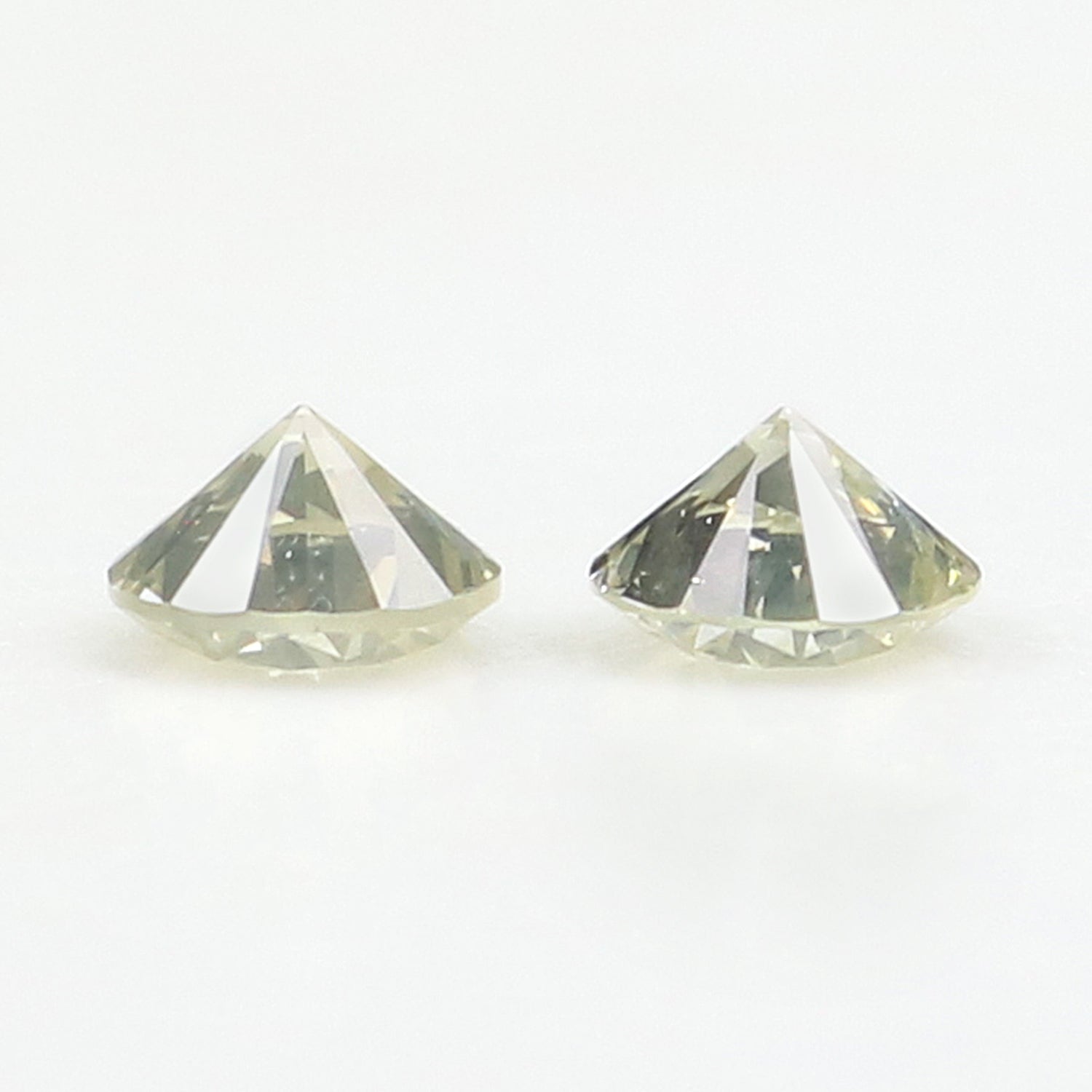 0.40 Ct Natural Loose Round Cut Pair Diamond White - I Color Round Cut Diamond 3.70 MM Natural Diamond Round Brilliant Cut Diamond LQ2172