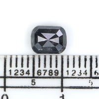 Natural Loose Cushion Diamond, Salt And Pepper Diamond, Natural Loose Diamond, Cushion Cut Diamond, 1.15 CT Cushion Shape Diamond L2857