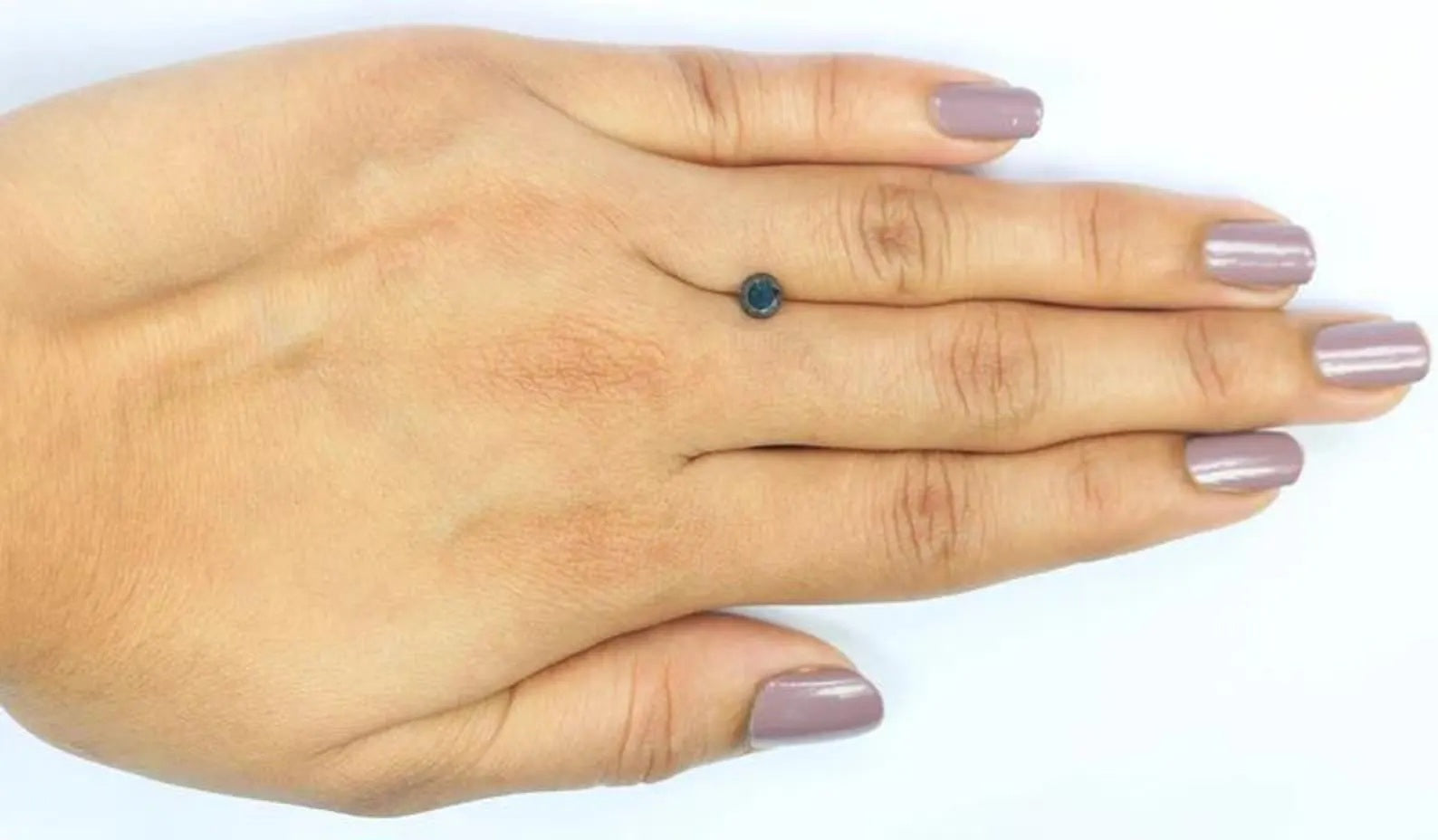 0.60 CT Natural Loose Round Shape Diamond Blue Color Round Cut Diamond 4.50 MM Natural Loose Diamond Round Brilliant Cut Diamond NQ9838