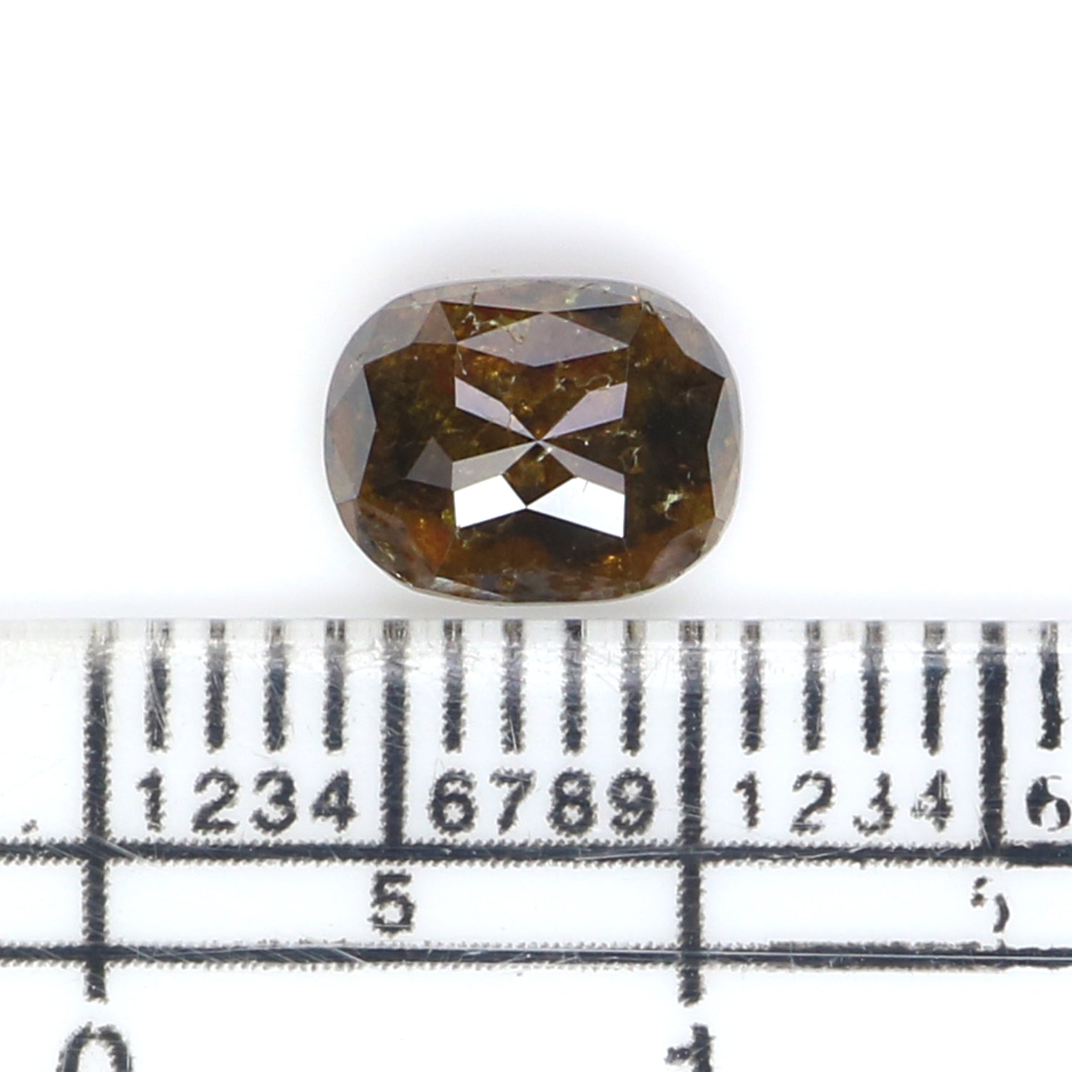 Natural Loose Oval Diamond, Brown Color Diamond, Natural Loose Diamond, Oval Rose Cut Diamond, Oval Cut, 1.18 CT Oval Shape Diamond KDL2867