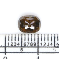 Natural Loose Oval Diamond, Brown Color Diamond, Natural Loose Diamond, Oval Rose Cut Diamond, Oval Cut, 1.18 CT Oval Shape Diamond KDL2867