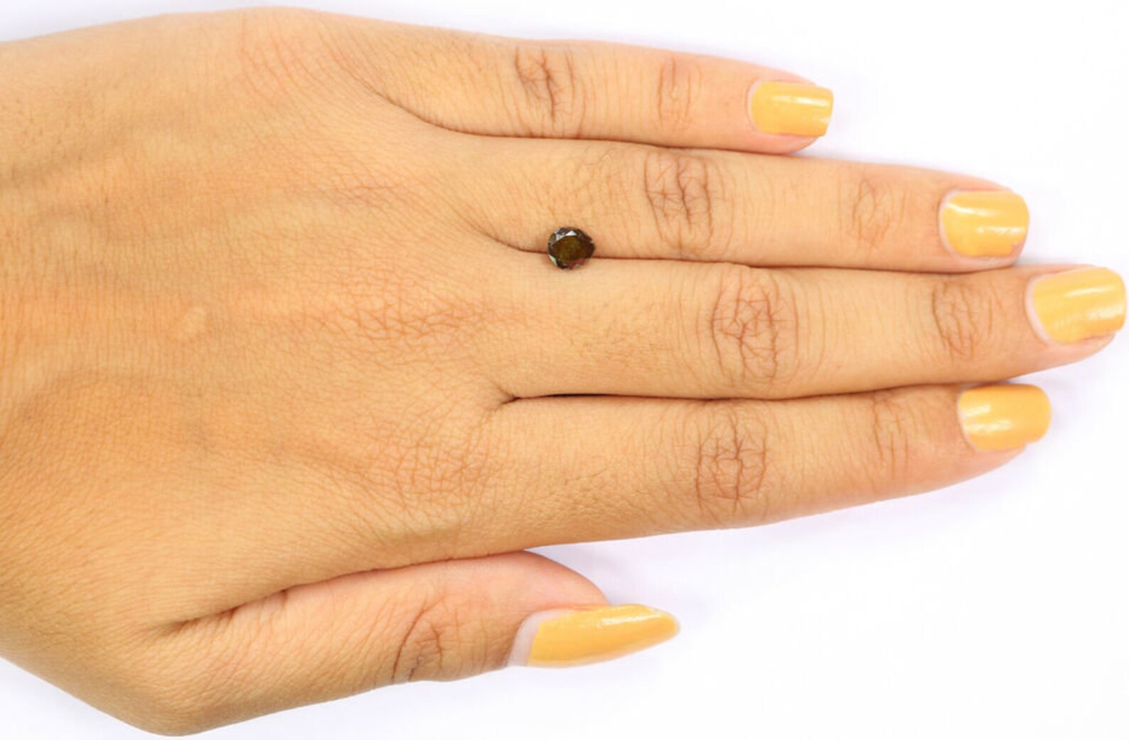 0.70 CT Natural Loose Pear Shape Diamond Grey Brown Color Pear Cut Diamond 6.10 MM Natural Loose Diamond Pear Brilliant Cut Diamond NQ9126