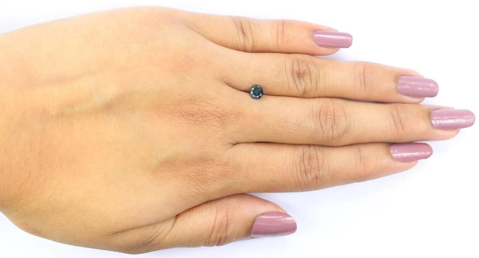 0.45 CT Natural Loose Round Shape Diamond Blue Color Round Cut Diamond 4.60 MM Natural Loose Diamond Round Brilliant Cut Diamond NQ9850