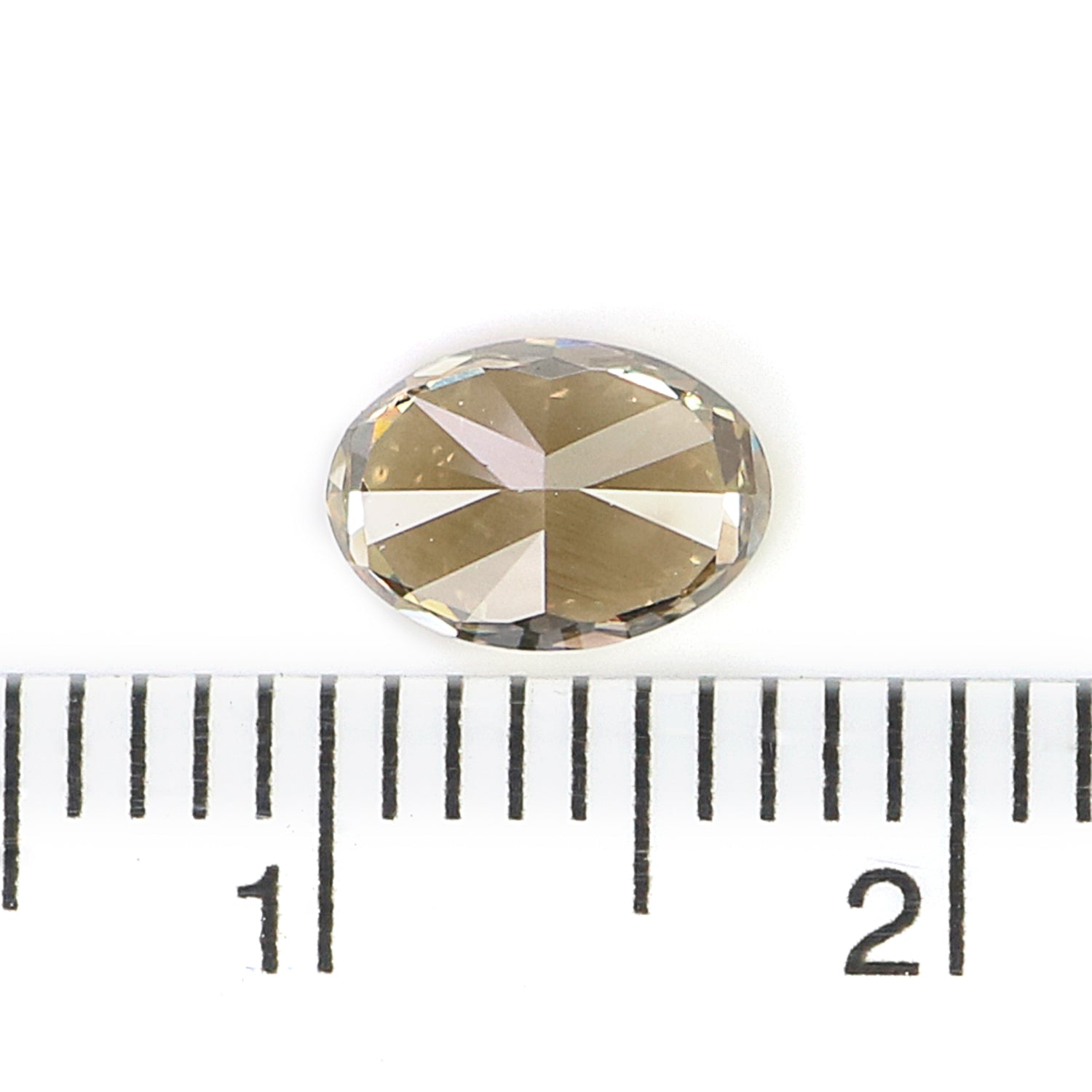 1.03 CT Natural Loose Oval Shape Diamond Brown Color Oval Cut Diamond 7.05 MM Natural Loose Diamond Brown Oval Brilliant Cut Diamond L3595