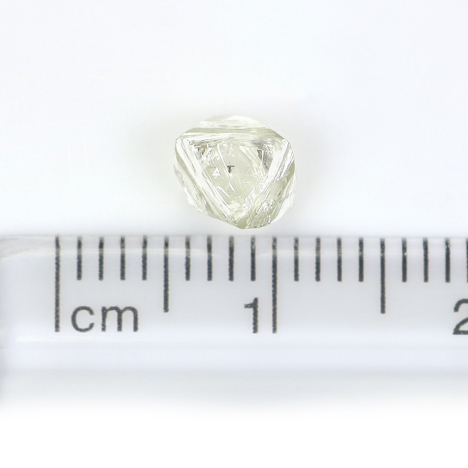 1.31 CT Natural Loose Rough Shape Diamond White-I Color Irregular Cut Diamond 5.15 MM Natural Diamond I Color Rough UnCut Diamond L3489