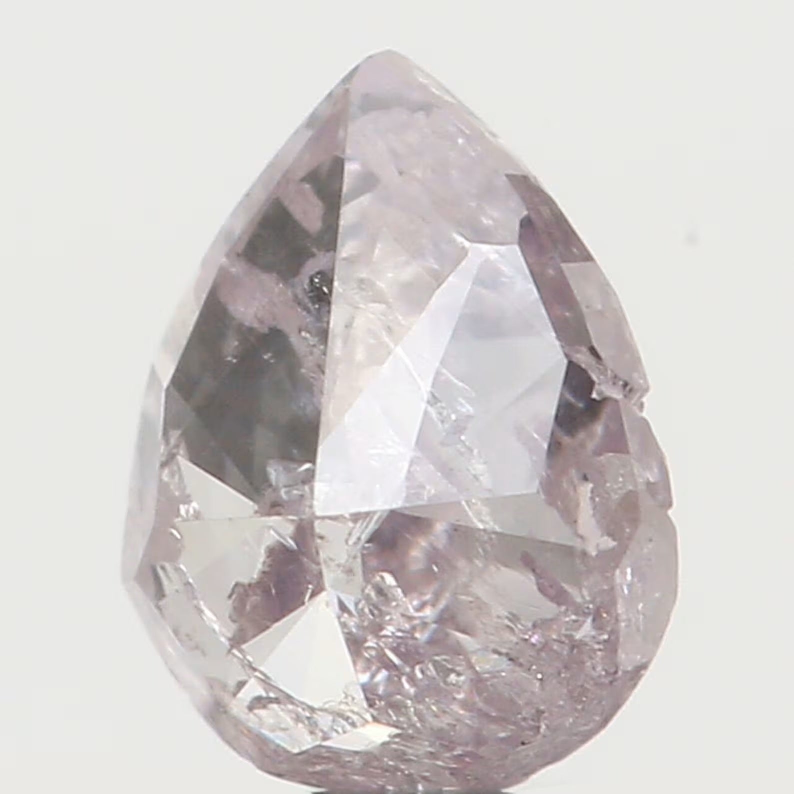 0.24 Ct Natural Loose Pear Shape Diamond Pink Color Pear Cut Diamond 4.20 MM Natural Loose Diamond Pink Pear Brilliant Cut Diamond N7183