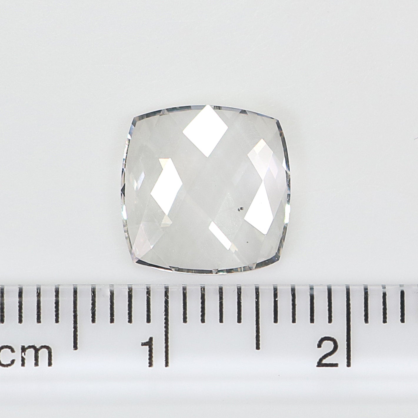 2.30 CT Lab Grown Square Cut Diamond White - F Color VS2 Clarity Diamond Lab Grown Diamond CVD Diamond Lab Created Rose Cut Diamond L3435