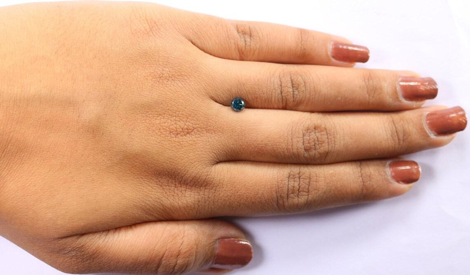 0.48 CT Natural Loose Round Shape Diamond Blue Color Round Cut Diamond 4.50 MM Natural Loose Diamond Round Brilliant Cut Diamond NQ9795