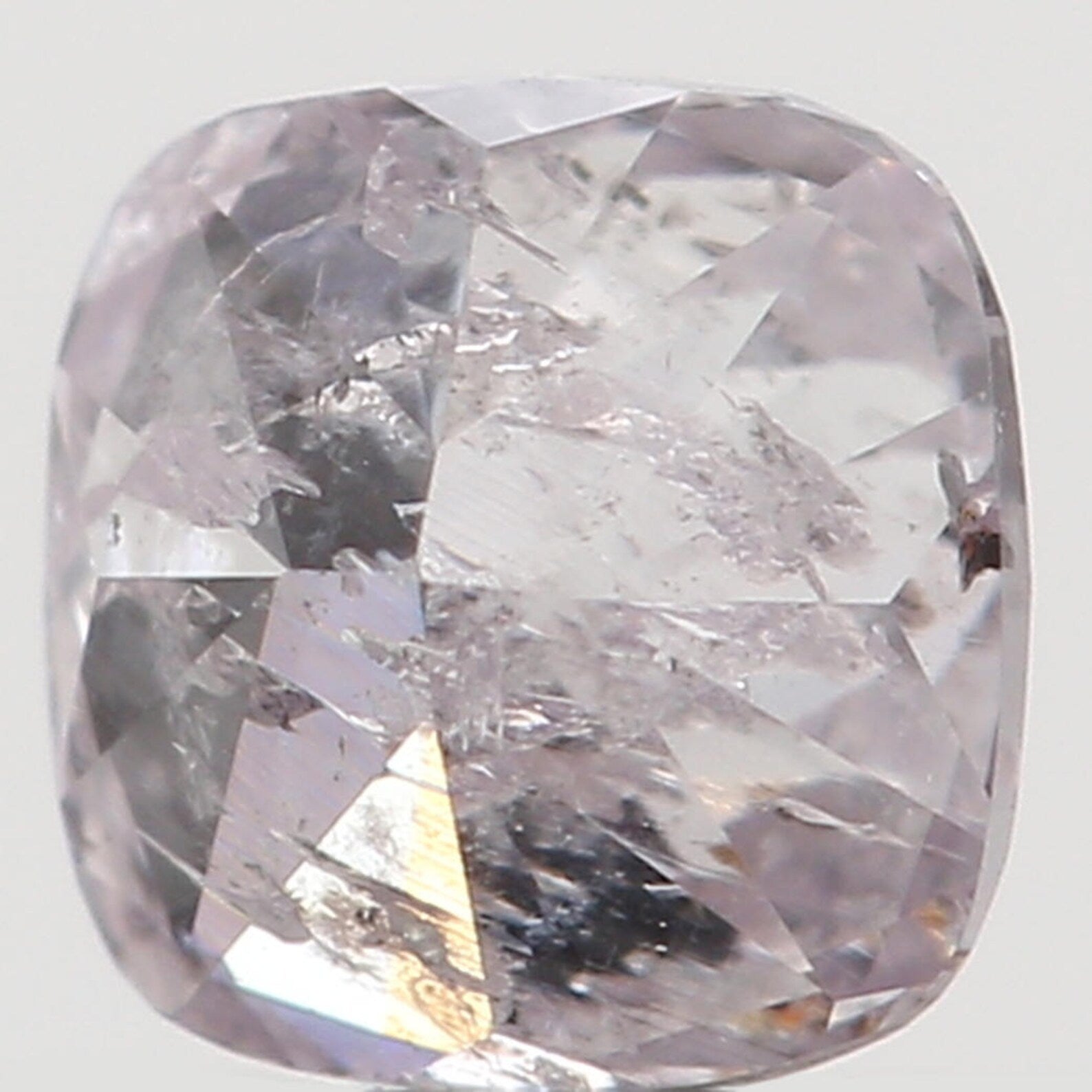 0.21 Ct Natural Loose Cushion Shape Diamond Pink Color Cushion Cut Diamond 3.45 MM Natural Loose Diamond Cushion Brilliant Cut Diamond N7087