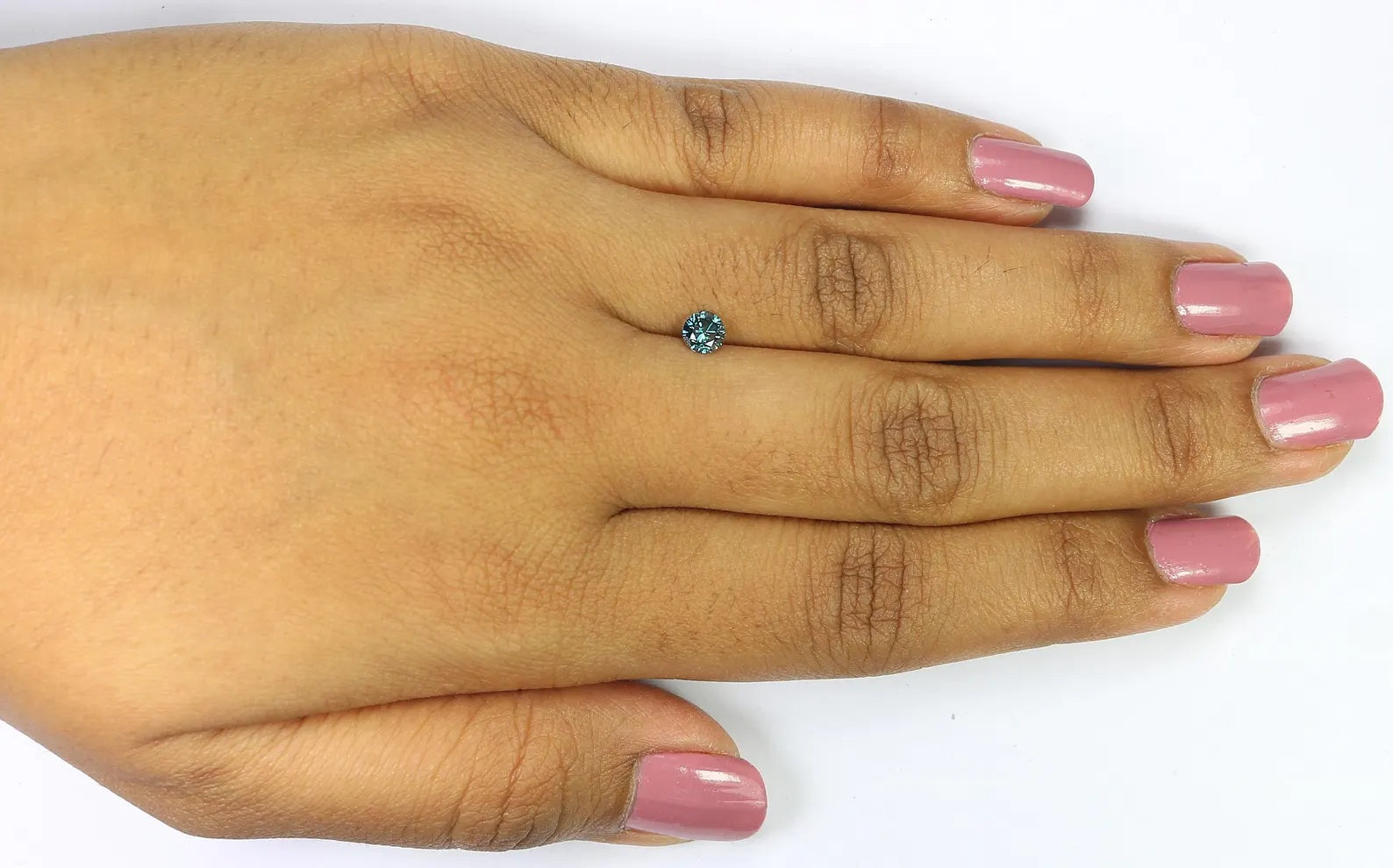 0.32 Ct Natural Loose Round Shape Diamond Blue Color Round Cut Diamond 4.30 MM Natural Diamond Blue Color Round Brilliant Cut Diamond NQ1369