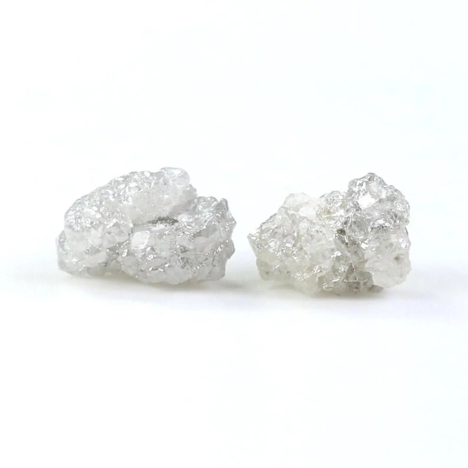 2.79 CT Natural Loose Rough Shape Diamond Grey Color Irregular Cut Diamond 7.15 MM Natural Loose Diamond Rough Shape Uncut Diamond NQ946