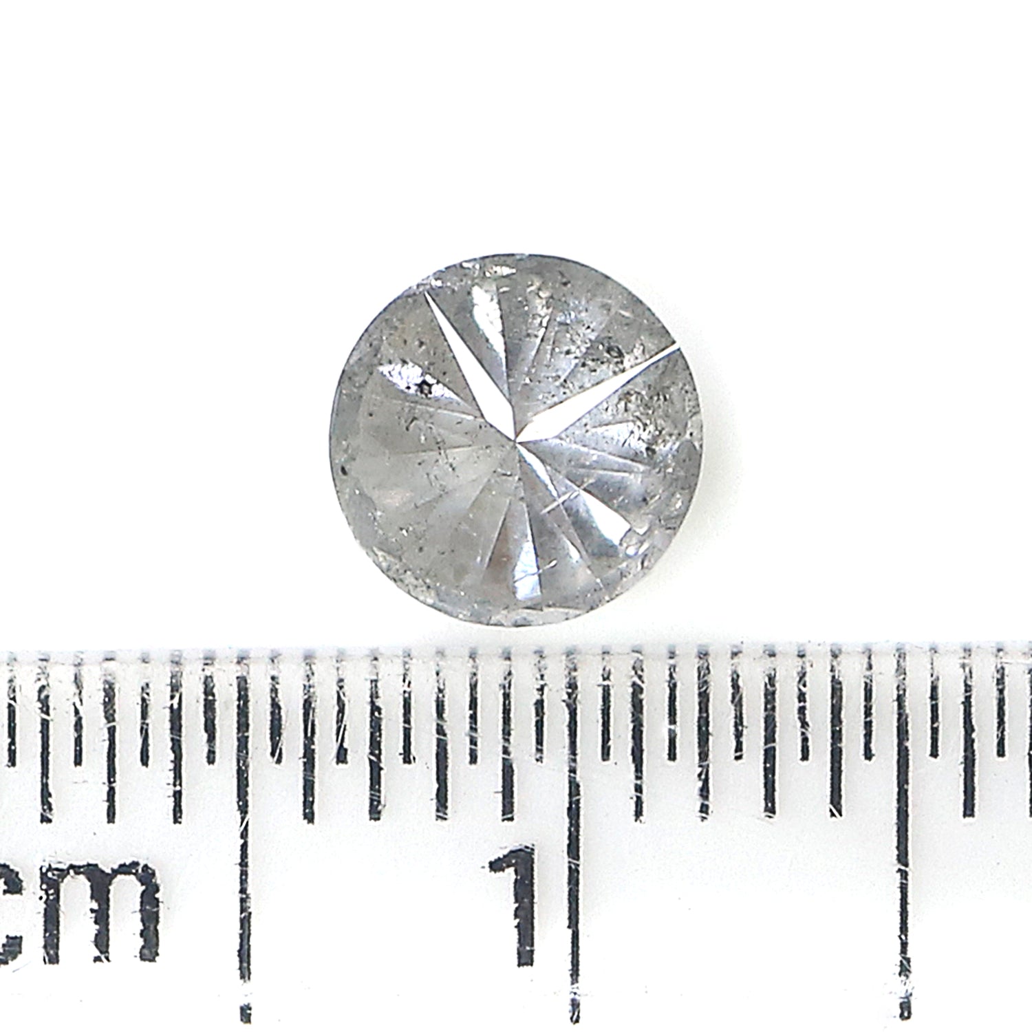 0.80 CT Natural Loose Round Shape Diamond Grey Color Round Cut Diamond 5.65 MM Natural Loose Grey Color Round Brilliant Cut Diamond LQ9069