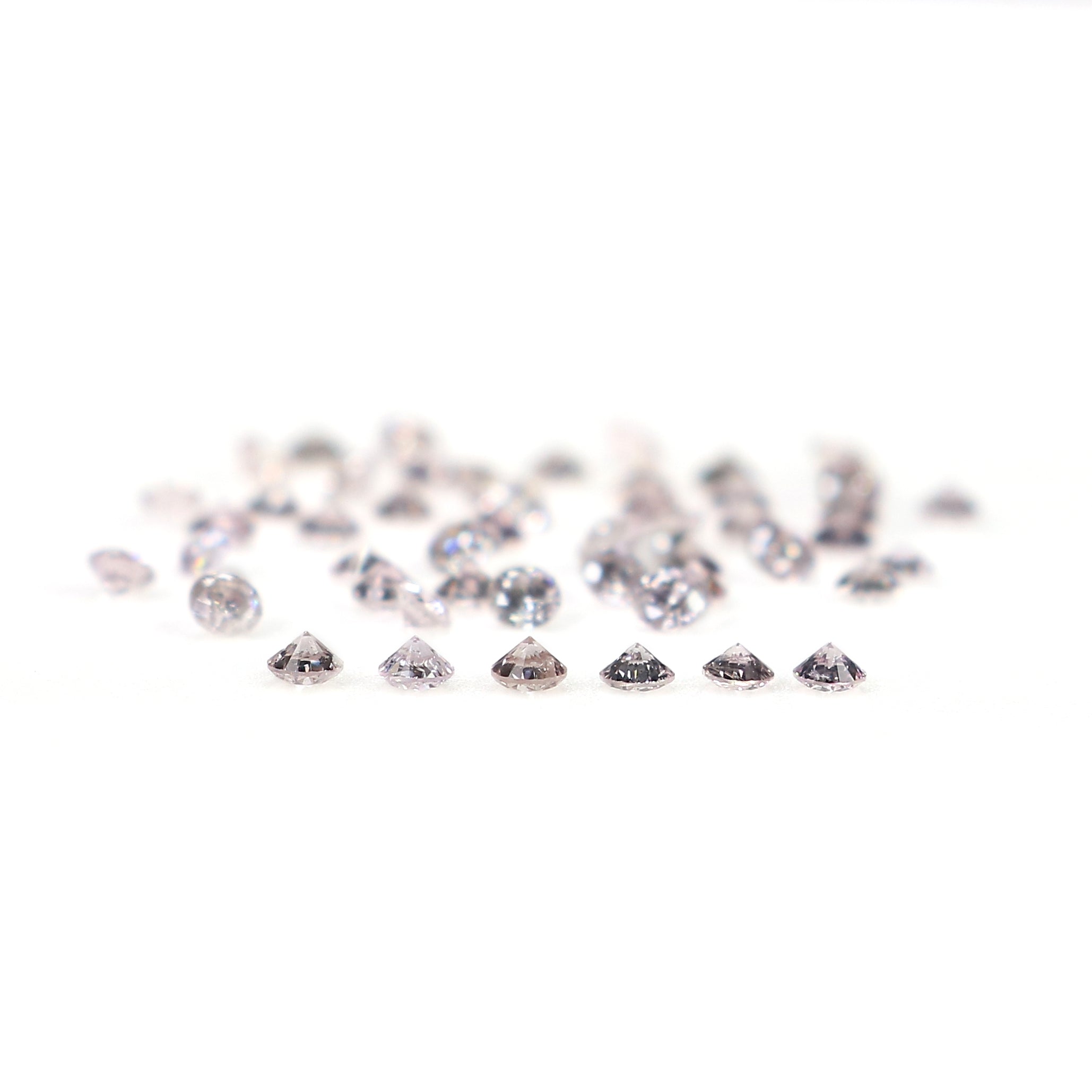 0.70 Ct Natural Loose Round Shape Diamond Pink Color Round Cut Diamond 1.45 MM Natural Loose Pink Color Round Brilliant Cut Diamond LQ894