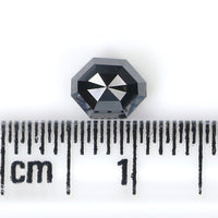 Natural Loose Octagon Diamond, Black Color Octagon Diamond, Natural Loose Diamond, Octagon Rose Cut Diamond, 0.70 CT Octagon Shape L9719