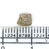 Natural Loose Rough Diamond, Rough Grey Color Diamond, Natural Loose Diamond, Uncut Diamond, Rough Cube Diamond, 1.10 CT Rough Shape KR1253