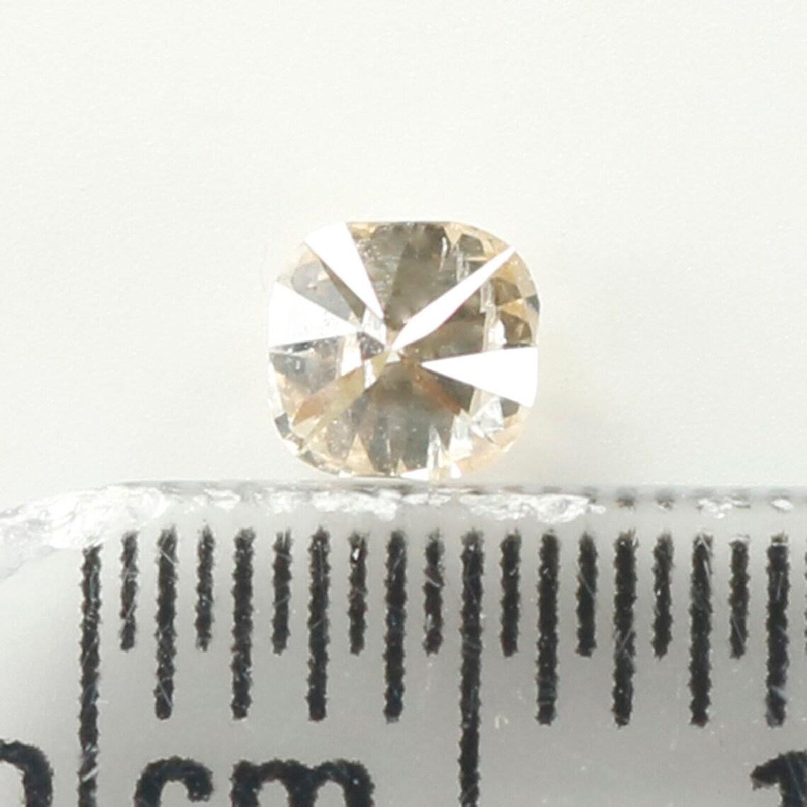 0.27 CT Natural Loose Cushion Shape Diamond Brown Color Cushion Diamond 3.60 MM Natural Brown Color Cushion Brilliant Cut Diamond NQ1165