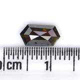 Natural Loose Hexagon Diamond, Brown Color Diamond, Natural Loose Diamond, Hexagon Rose Cut Diamond, 1.05 CT Hexagon Shape Diamond KR1486
