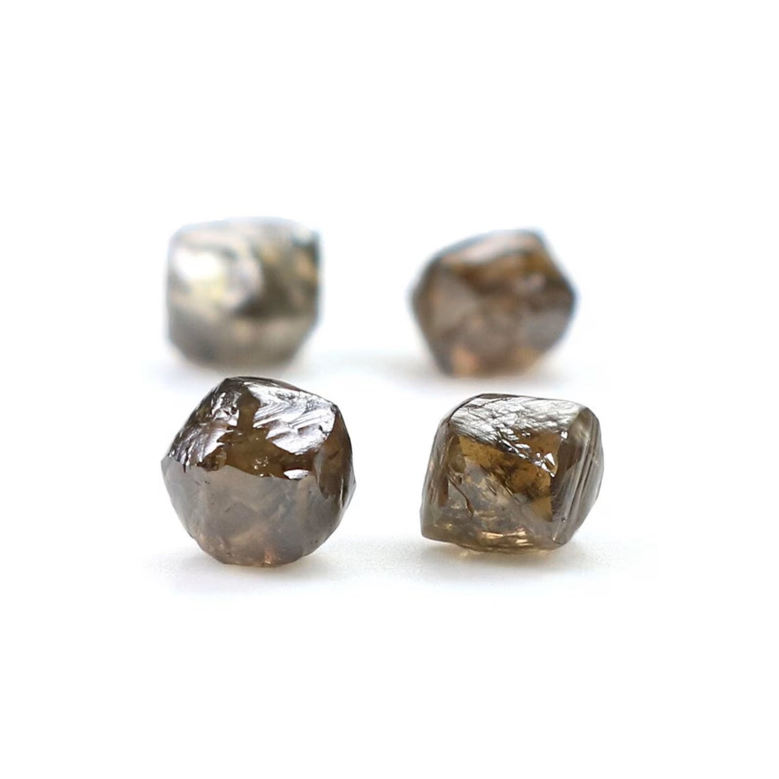 2.28 CT Natural Loose Rough Diamond Brown Color Rough Diamond 4.00 MM Natural Diamond Brown Color Irregular Cut Rough Shape Diamond NQ9050