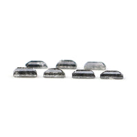 Natural Loose Baguette Diamond, Salt And Pepper Baguette Diamond, Natural Loose Diamond, Baguette Diamond, 0.65 CT Baguette Shape L2895