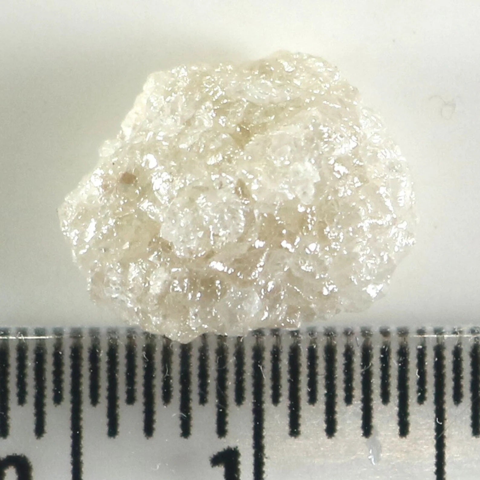3.14 CT Natural Loose Rough Shape Diamond Grey Color Irregular Cut Diamond 9.50 MM Natural Diamond Grey Color Rough Shape Diamond NQ1109