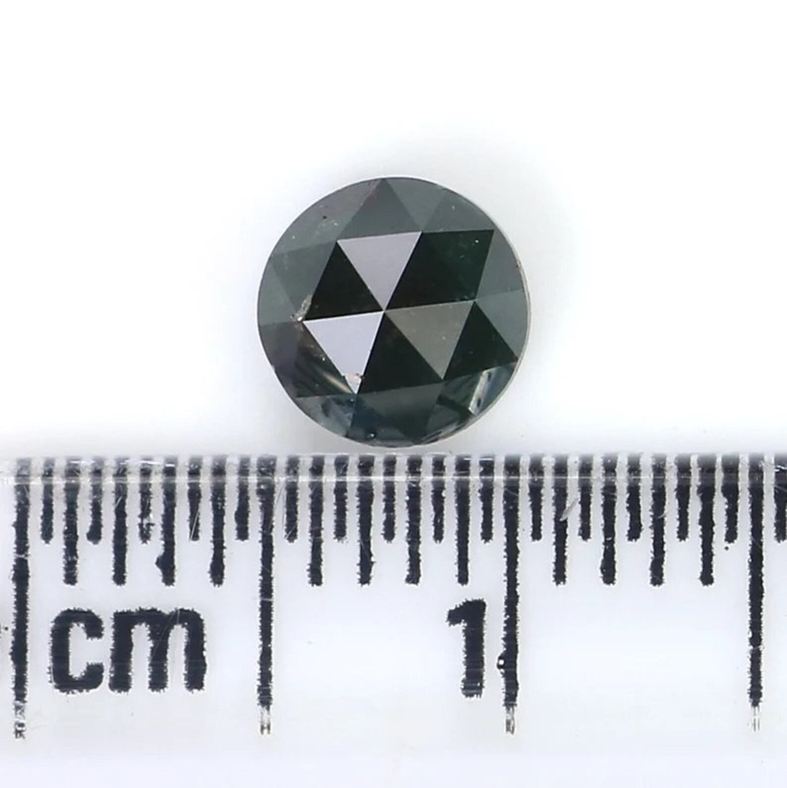 0.95 CT Natural Loose Round Shape Diamond Green Color Round Cut Diamond 5.50 MM Natural Diamond Green Color Round Rose Cut Diamond NQ8053