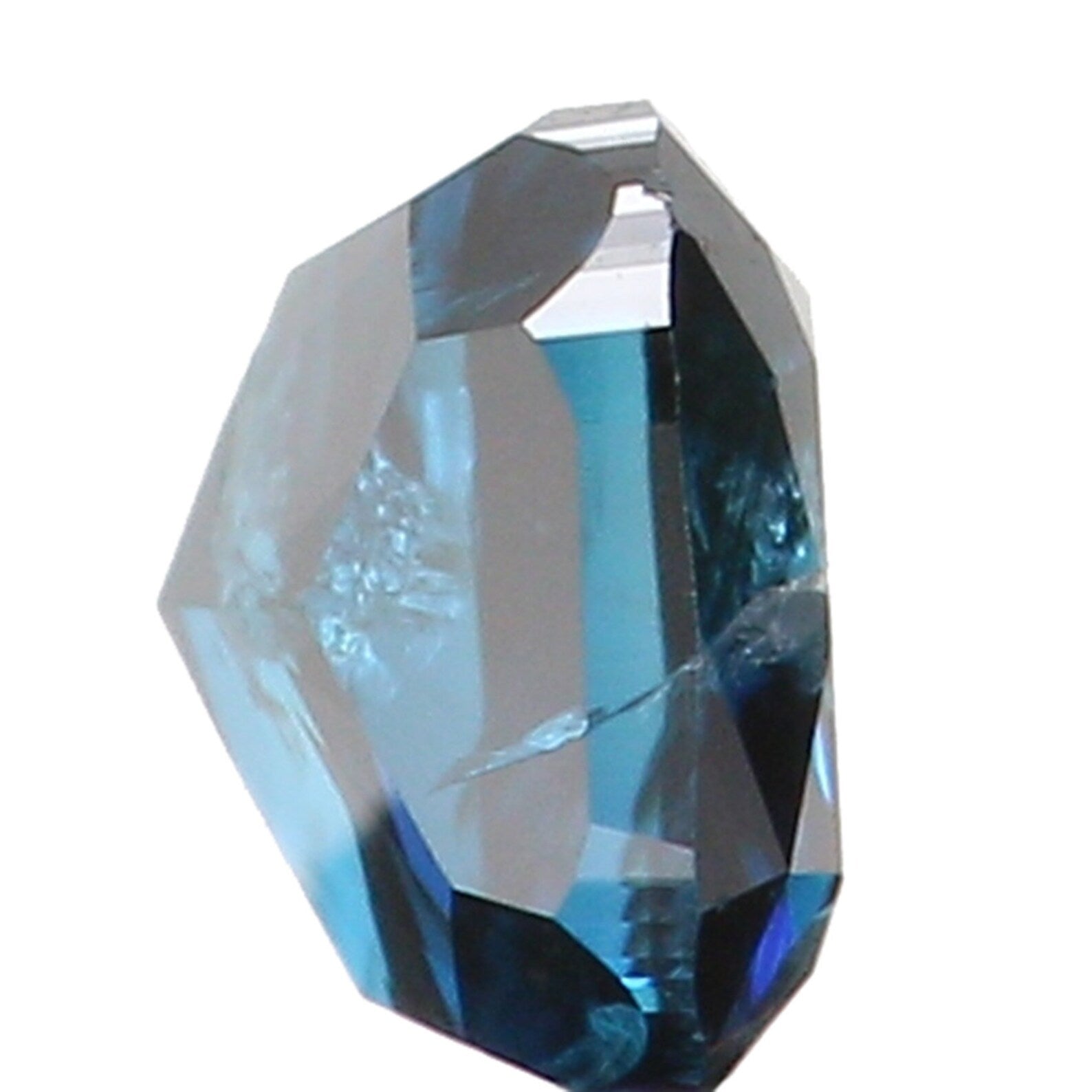 0.13 Ct Natural Loose Diamond, Cushion Diamond, Blue Diamond, Polished Diamond, Brilliant Cut Diamond, Rustic Diamond, Antique Diamond N6523