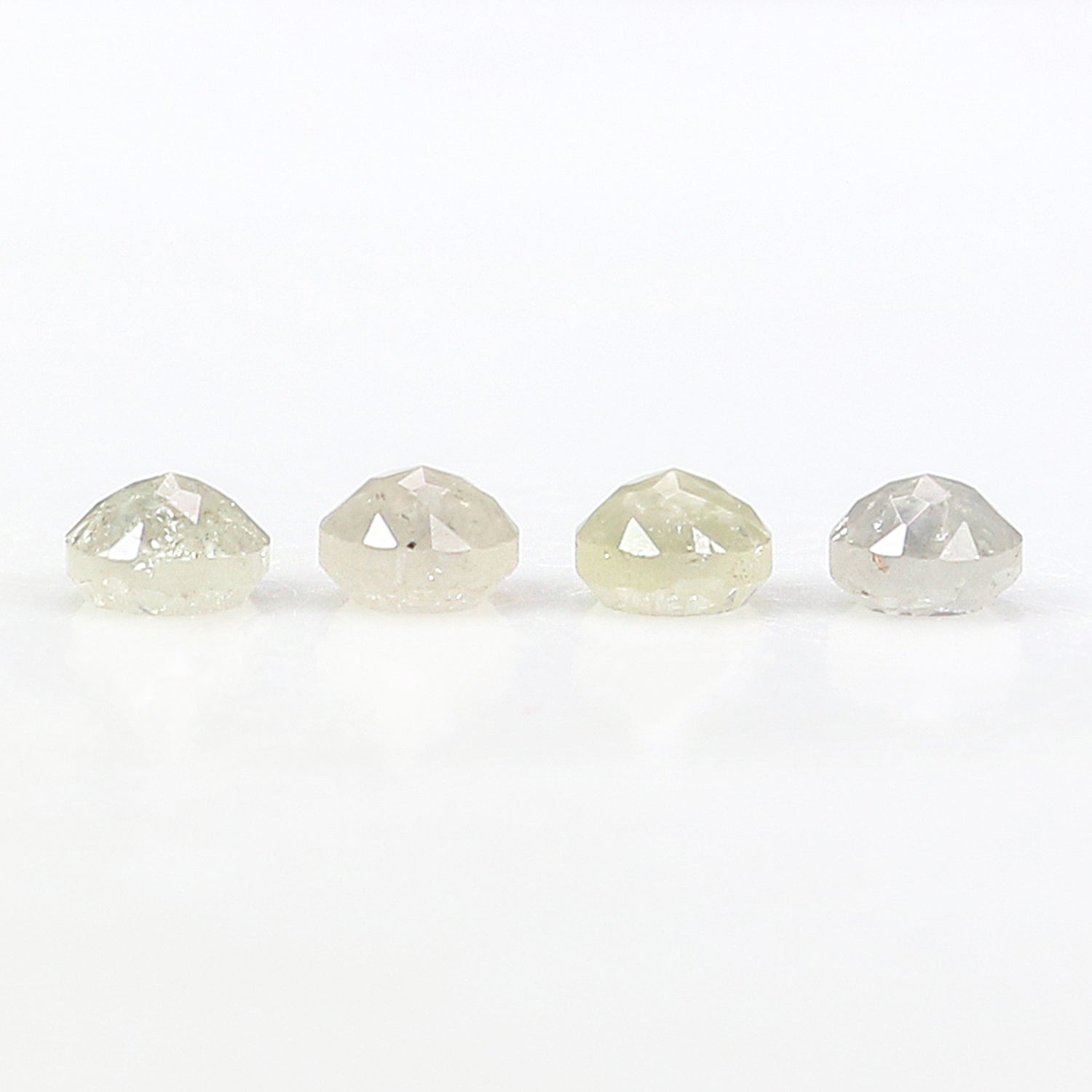 0.94 CT Natural Loose Round Rose Cut Diamond Grey Color Round Shape Diamond 3.30 MM Natural Loose Grey Color Round Rose Cut Diamond KR1036