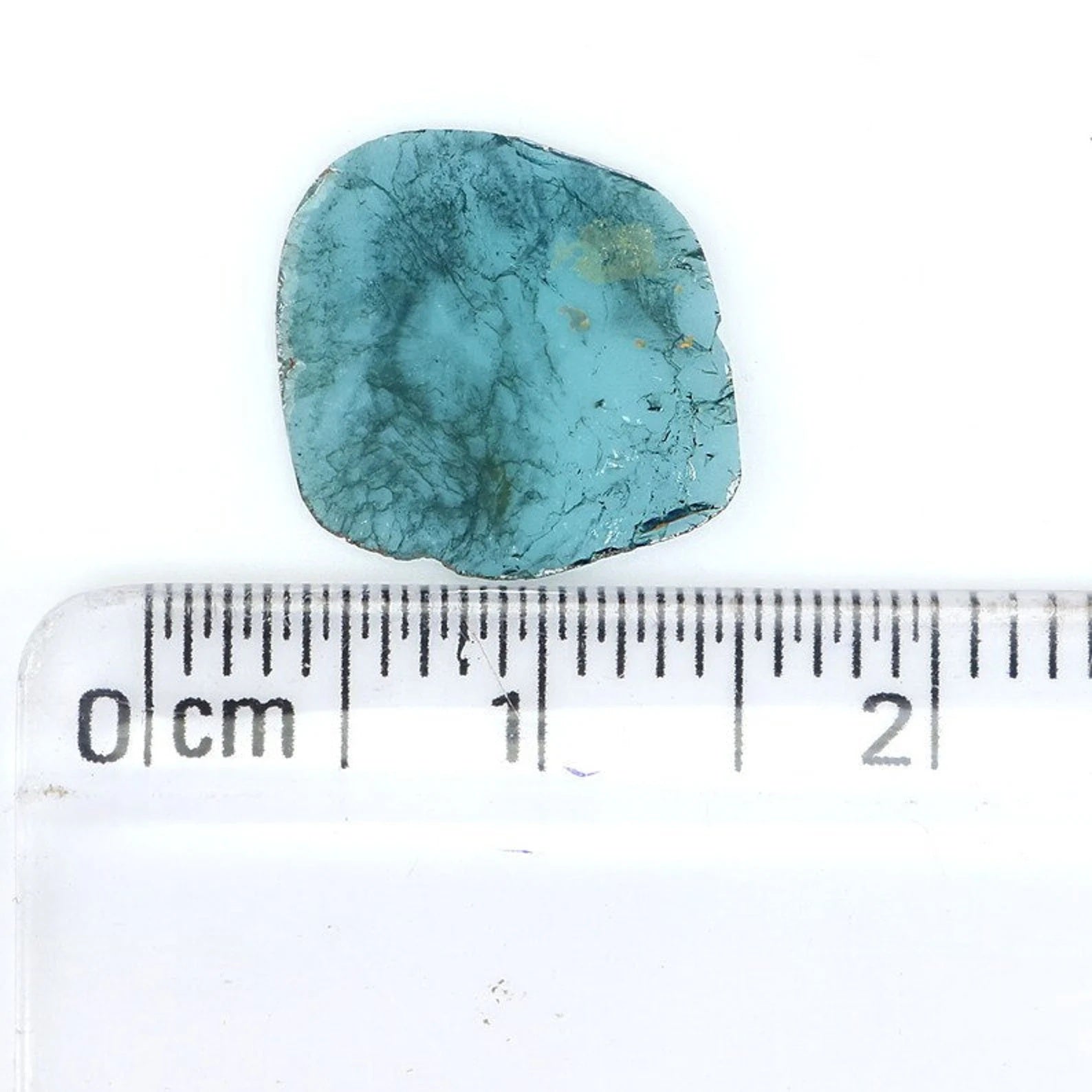 0.86 CT Natural Loose Slice Shape Diamond Blue Color Slice Cut Diamond 11.50 MM Natural Diamond Irregular Cut Slice Shape Diamond NQ1318