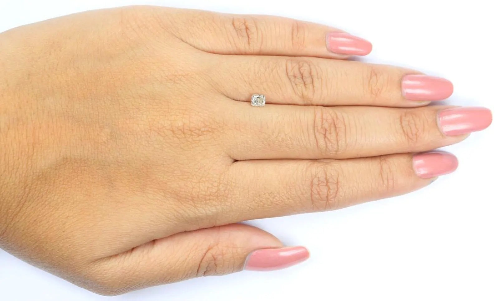 0.39 CT Natural Loose Cushion Shape Diamond White- I Color Cushion Diamond 4.10 MM Natural White Color Cushion Brilliant Cut Diamond NQ7475