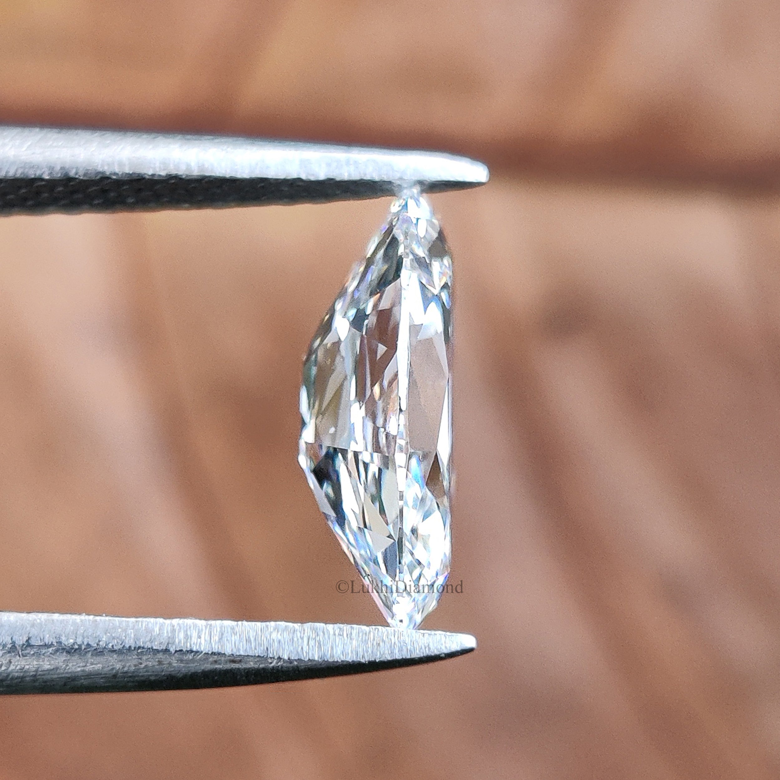 Lab Grown Oval Cut Diamond Old European Old Mine Cut Loose Diamond White Colorless CVD Stone Engagement Ring Antique Style Diamond Q206