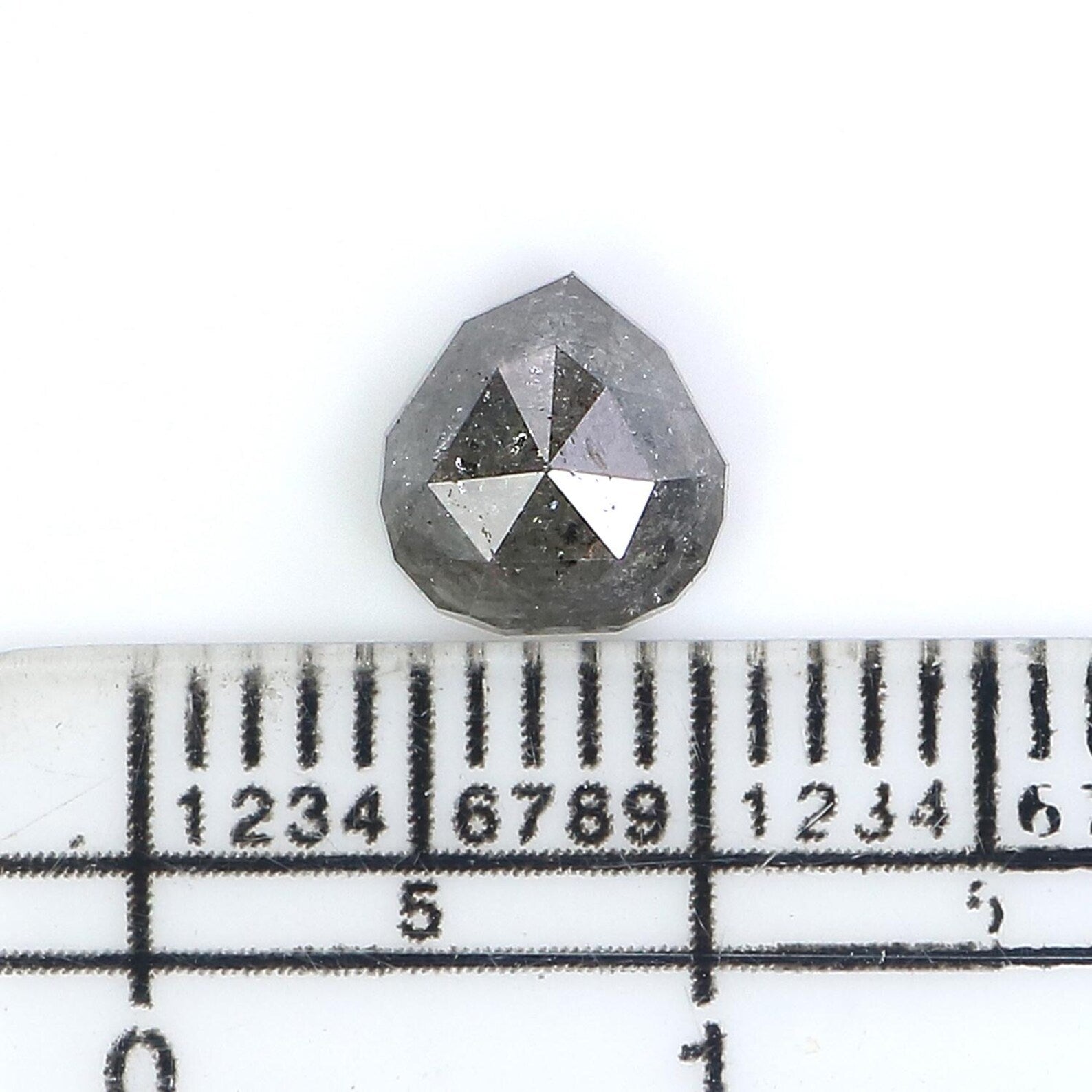 1.21 CT Natural Loose Triangle Shape Diamond Grey Triangle Cut Diamond 6.60 MM Natural Loose Diamond Triangle Shape Rose Cut Diamond NQ8147