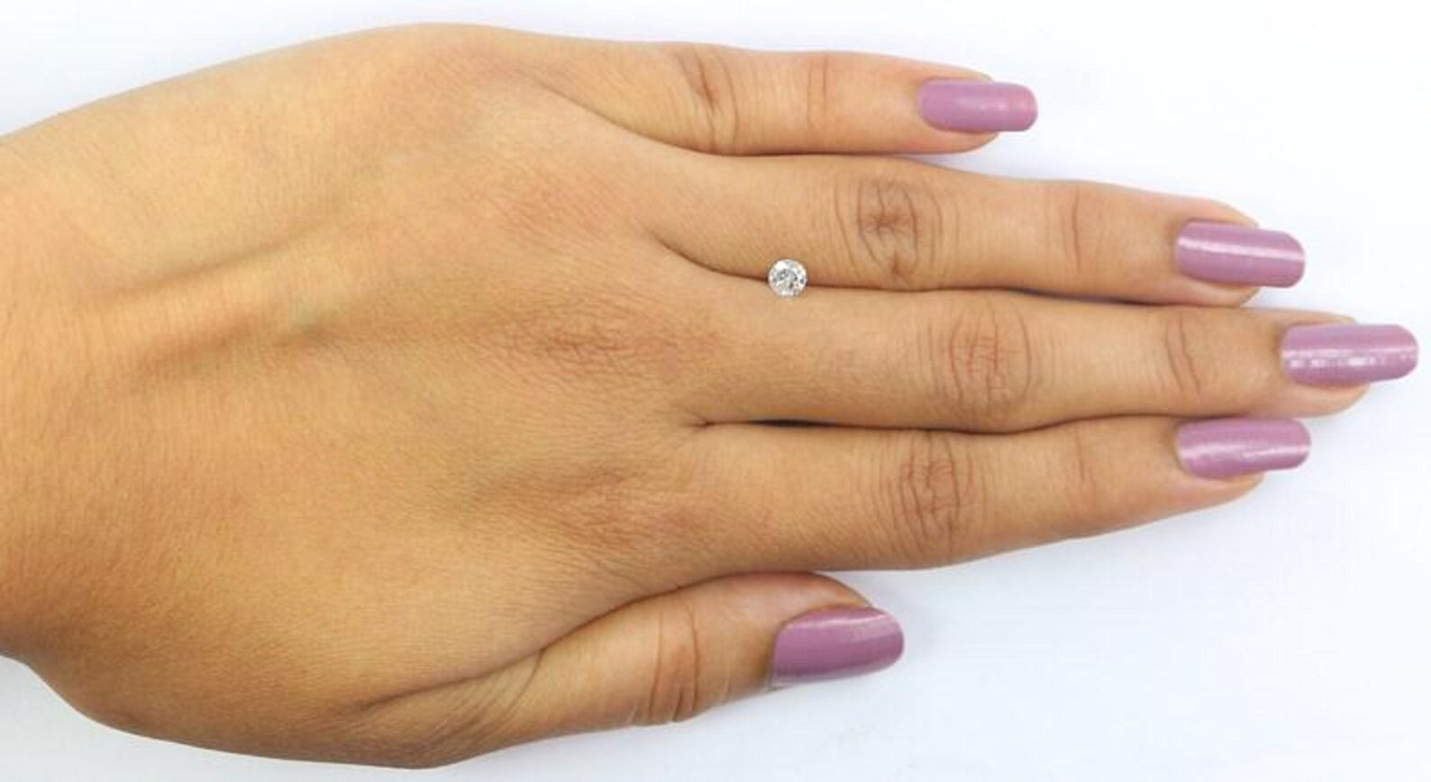 0.26 CT Natural Loose Round Cut Diamond Grey Color Round Diamond 4.10 MM Natural Diamond White Color Round Brilliant Cut Diamond NQ7712