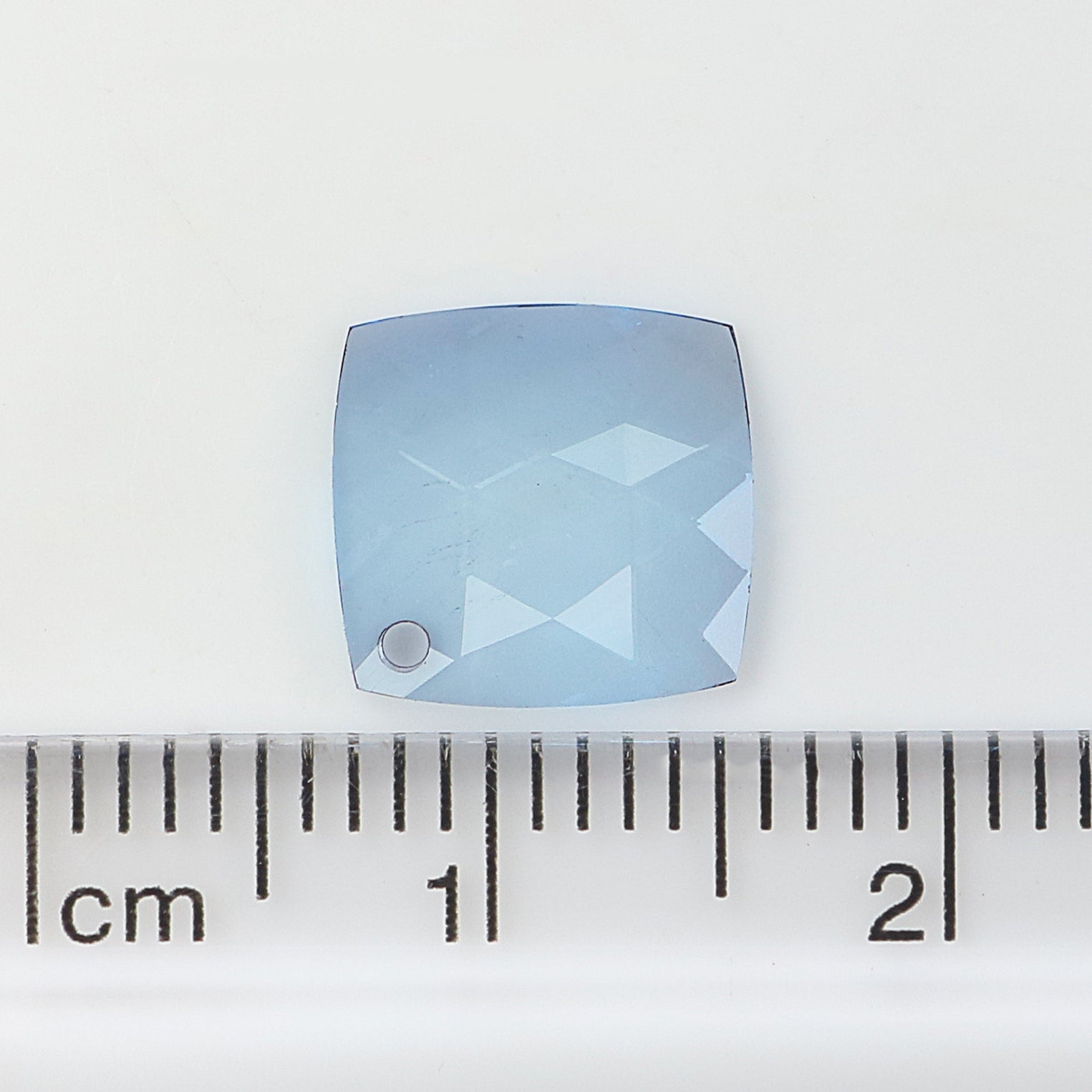 1.16 CT Lab Grown Square Cut Diamond Blue Color Diamond VS1 Clarity Diamond Lab Grown Diamond CVD Diamond Lab Created Rose Cut Diamond L3473