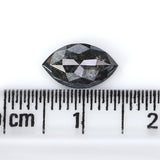 Natural Loose Marquise Diamond, Salt And Pepper Marquise Cut Diamond, Natural Loose Diamond, Rose Cut Diamond 1.13 CT Marquise Shape L2959