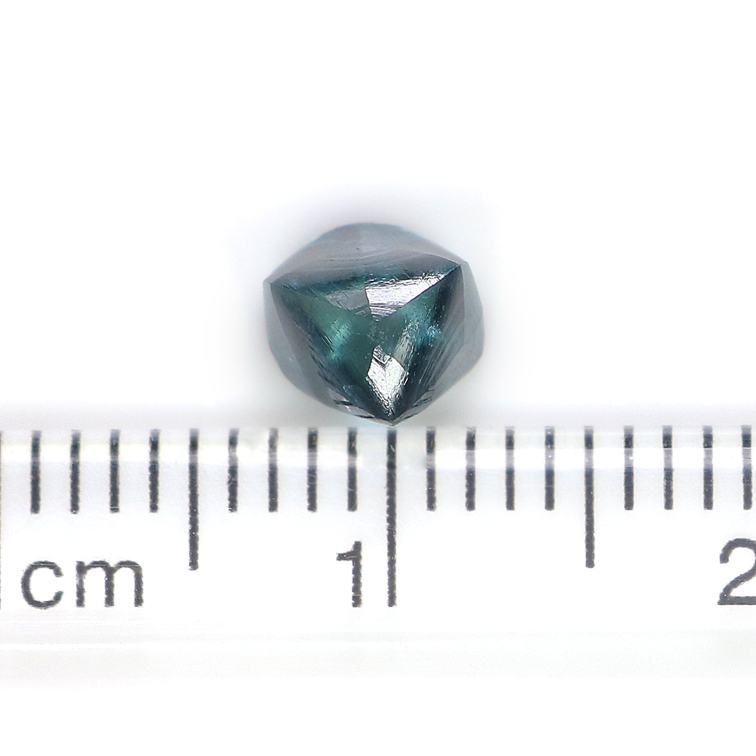 1.11 CT Natural Loose Rough Shape Diamond Blue Color Rough Cut Diamond 5.55 MM Natural Loose Blue Diamond Rough Irregular Cut Diamond L3412oose Blue Diamond Rough Crystal Diamond L3412