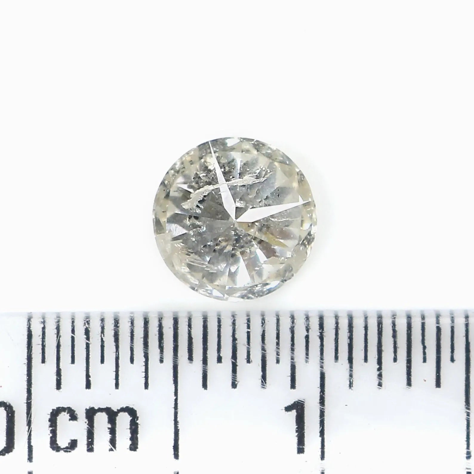 0.73 Ct Natural Loose Round Shape Diamond White H Color Round Cut Diamond 5.60 MM Natural Loose Diamond Round Brilliant Cut Diamond QN8155