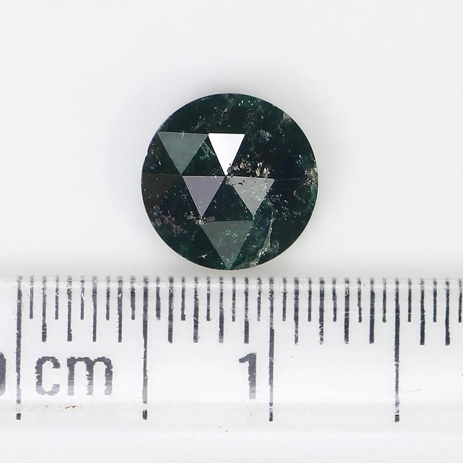 1.40 CT Natural Loose Round Rose Cut Diamond Blue Color Round Shape Diamond 7.00 MM Natural Loose Blue Color Round Rose Cut Diamond NQ240