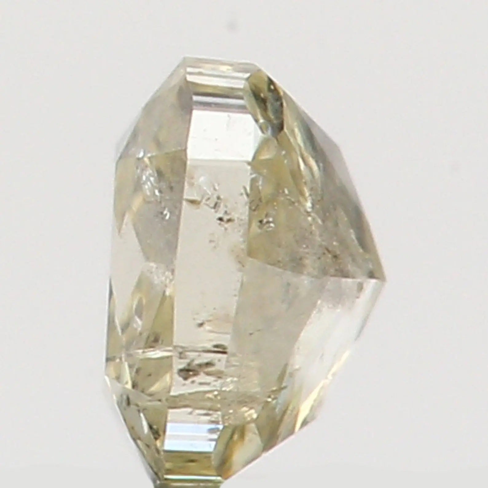 0.13 Ct Natural Loose Diamond Cushion Light Yellow Color I2 Clarity 2.90 MM N7392